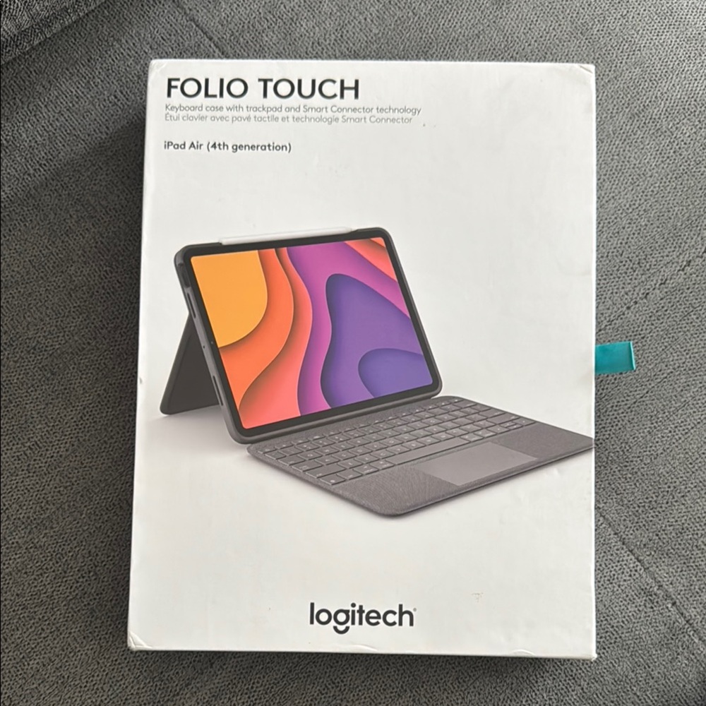 Logitech Folio Touch for iPad Air (4th Gen) - Gray